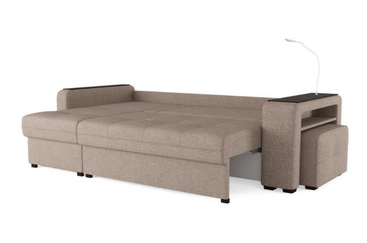 Диван-кровать угловой "SMART" 4 Б3-1Пф-2Т-Б4 СК (Sherlock 932) | фото 4