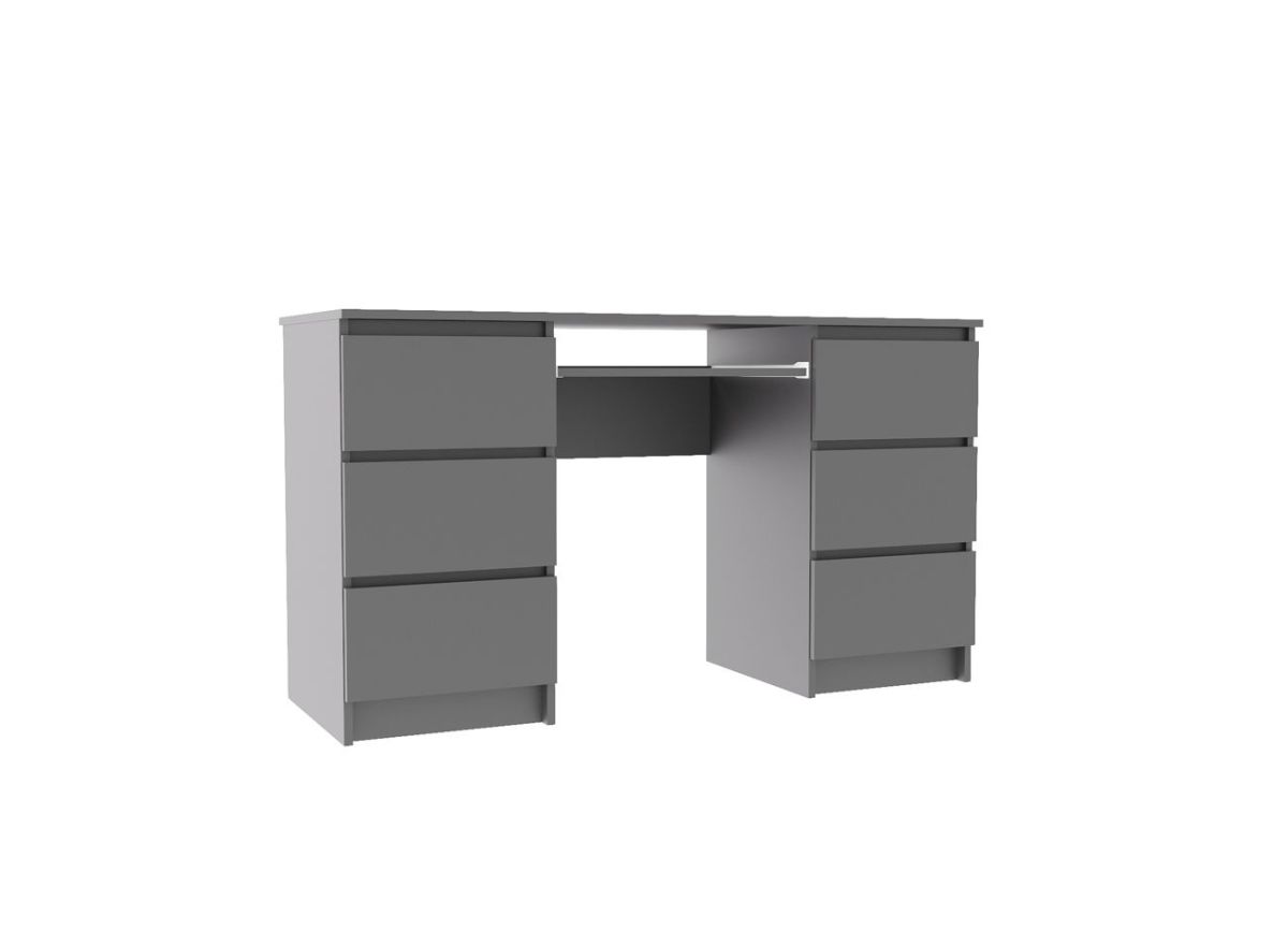 МОРИ МС-2 Стол 6 ящиков (графит) | фото 2