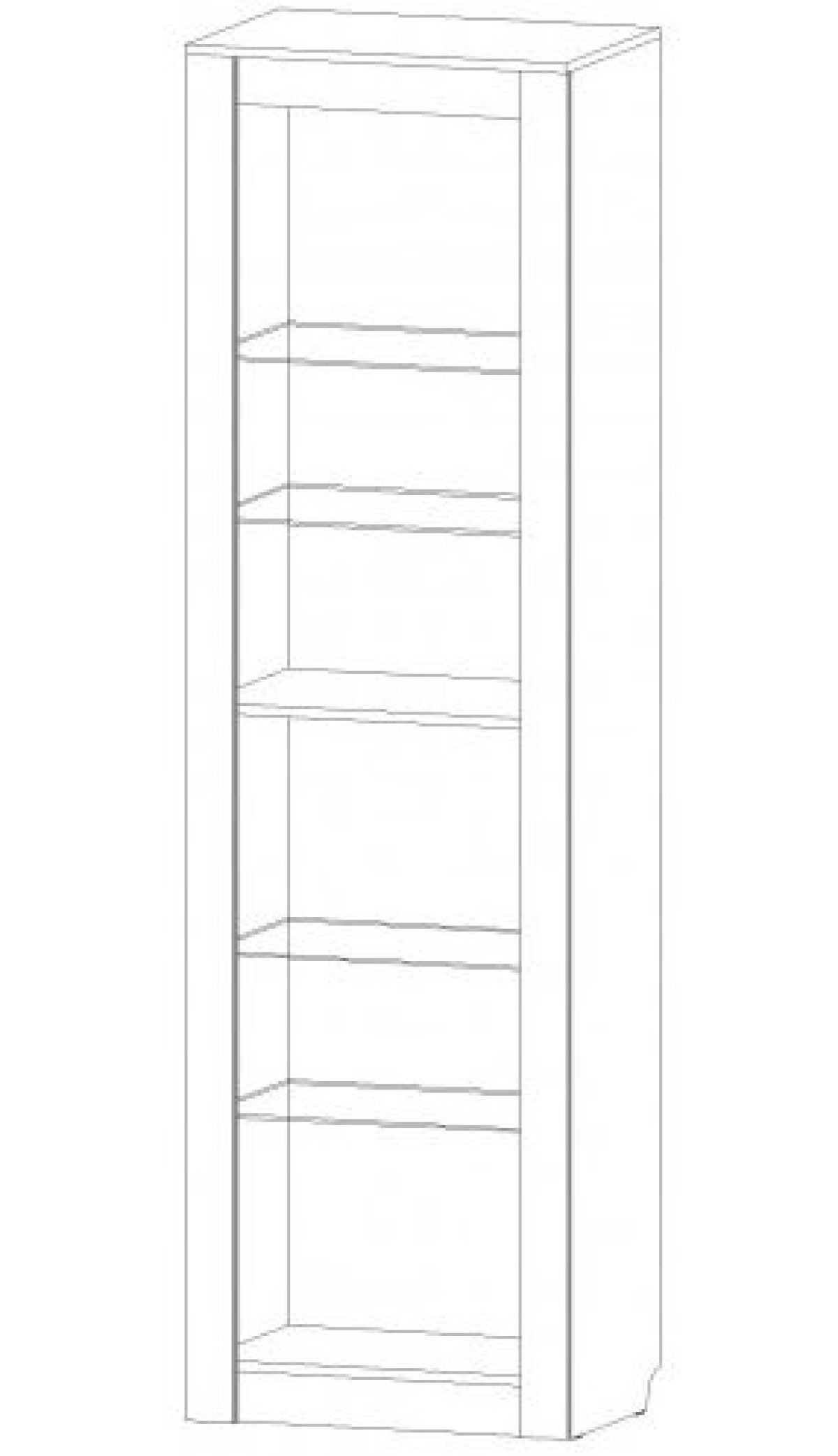 РИВЬЕРА Пенал со стеклом | фото 2