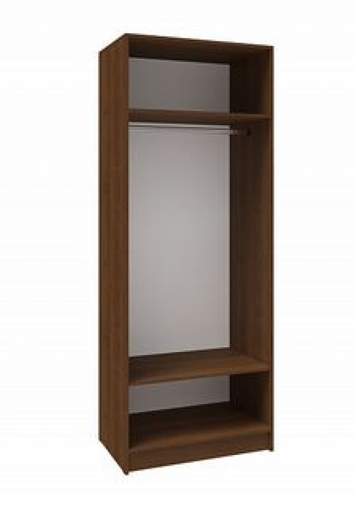 ВЕСТА ВГШ-1 Шкаф платяной МДФ Орех Донской | фото 2