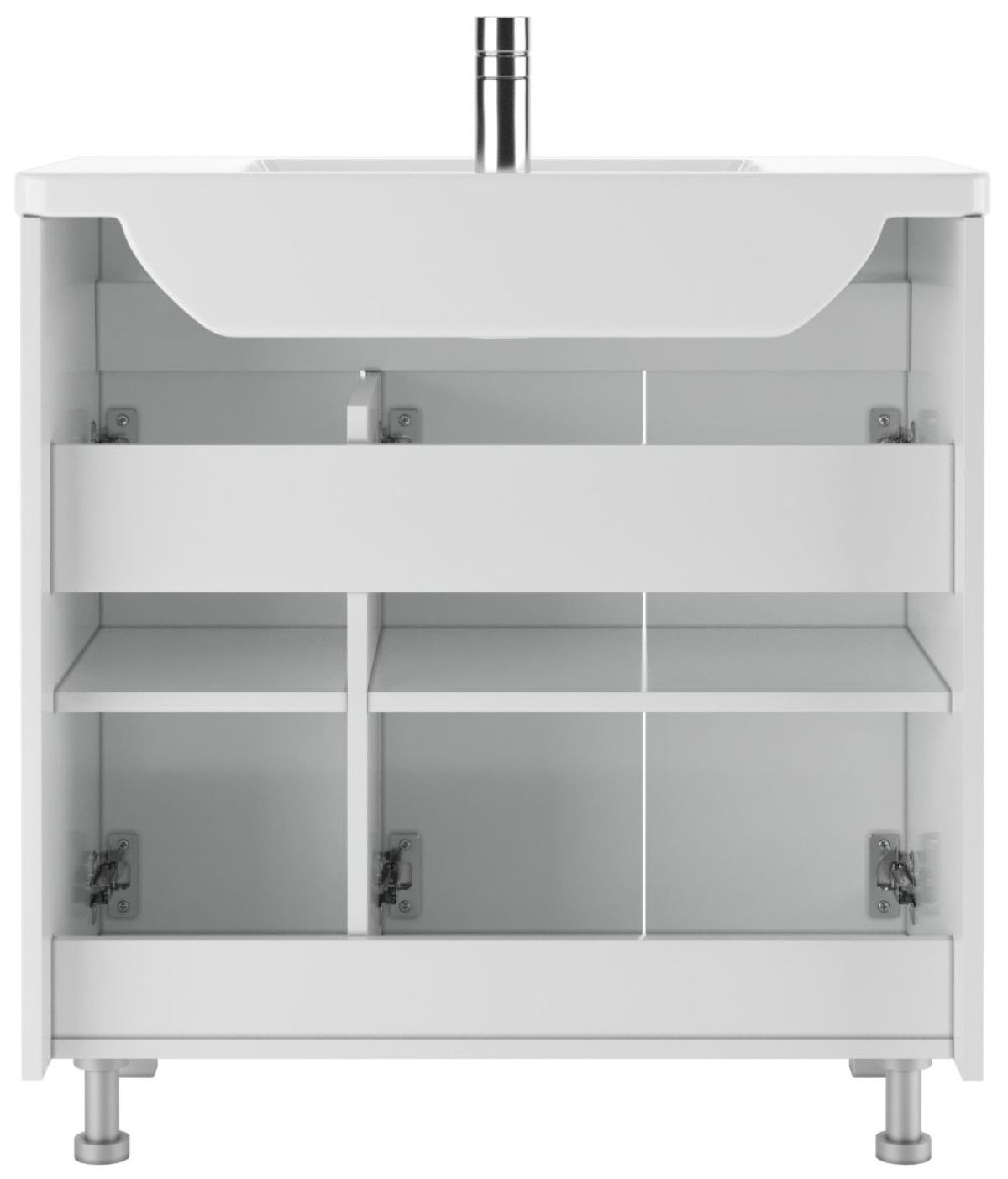 Тумба под умывальник "Maria 80" Мечта без ящика АЙСБЕРГ (DM2325T) | фото 3