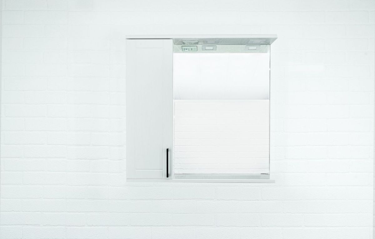 Шкаф-зеркало Charlie 80 левый Домино (DCh2516HZ) | фото 5