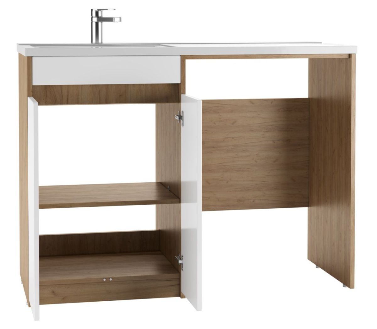 Тумба под умывальник "Magenta 120" лев/прав без ящика Домино (DD4213T) | фото 2