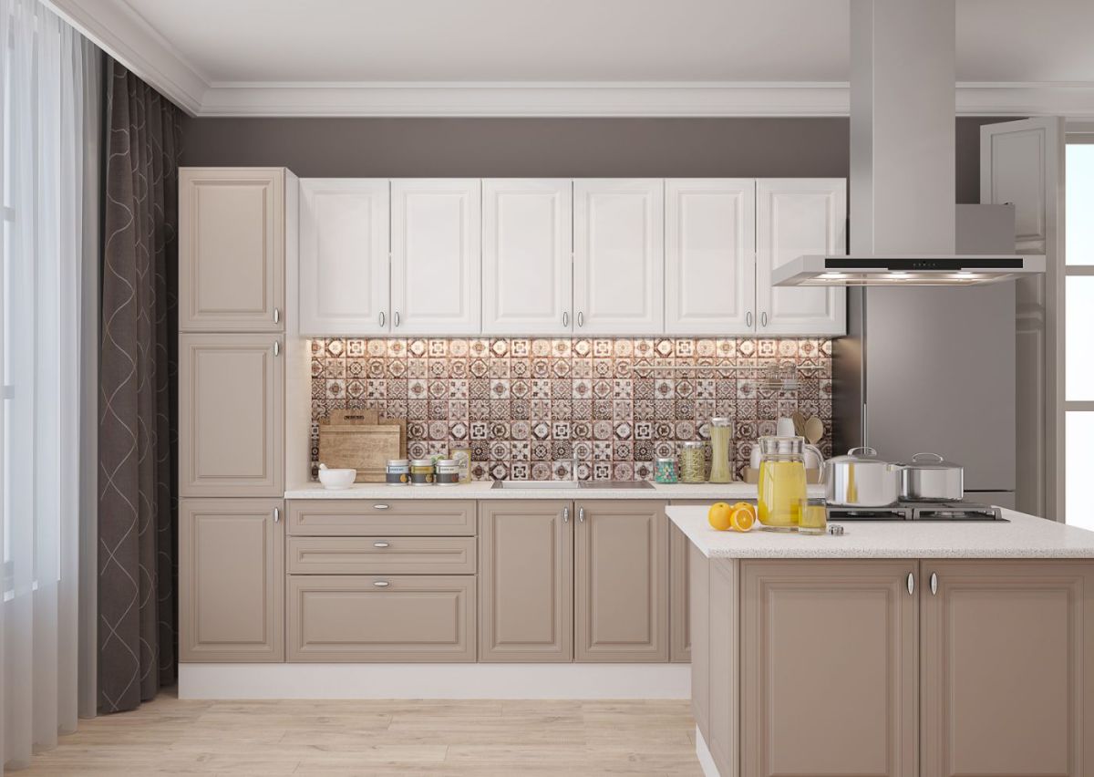 Кухонный гарнитур Ева 2000 Мокко софт (модульный) Горизонт | фото 11