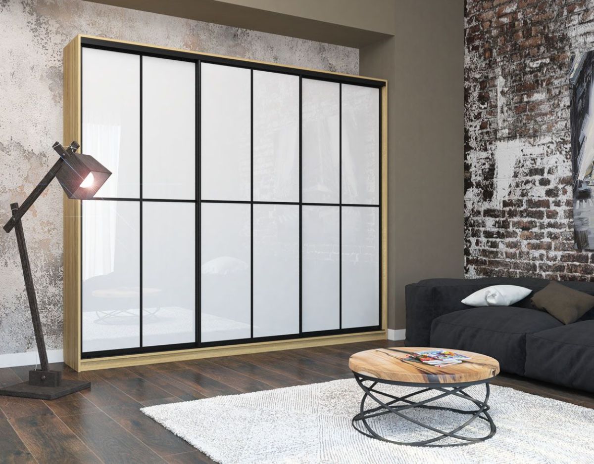 Шкаф-купе Лофт 3000 Шк30-47 (Дуб Сонома) | фото 11