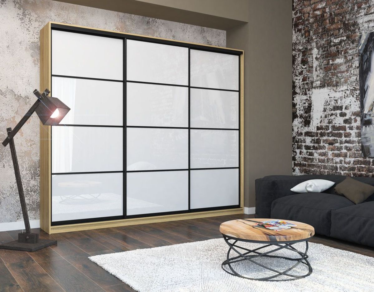 Шкаф-купе Лофт 3000 Шк30-47 (Дуб Сонома) | фото 12