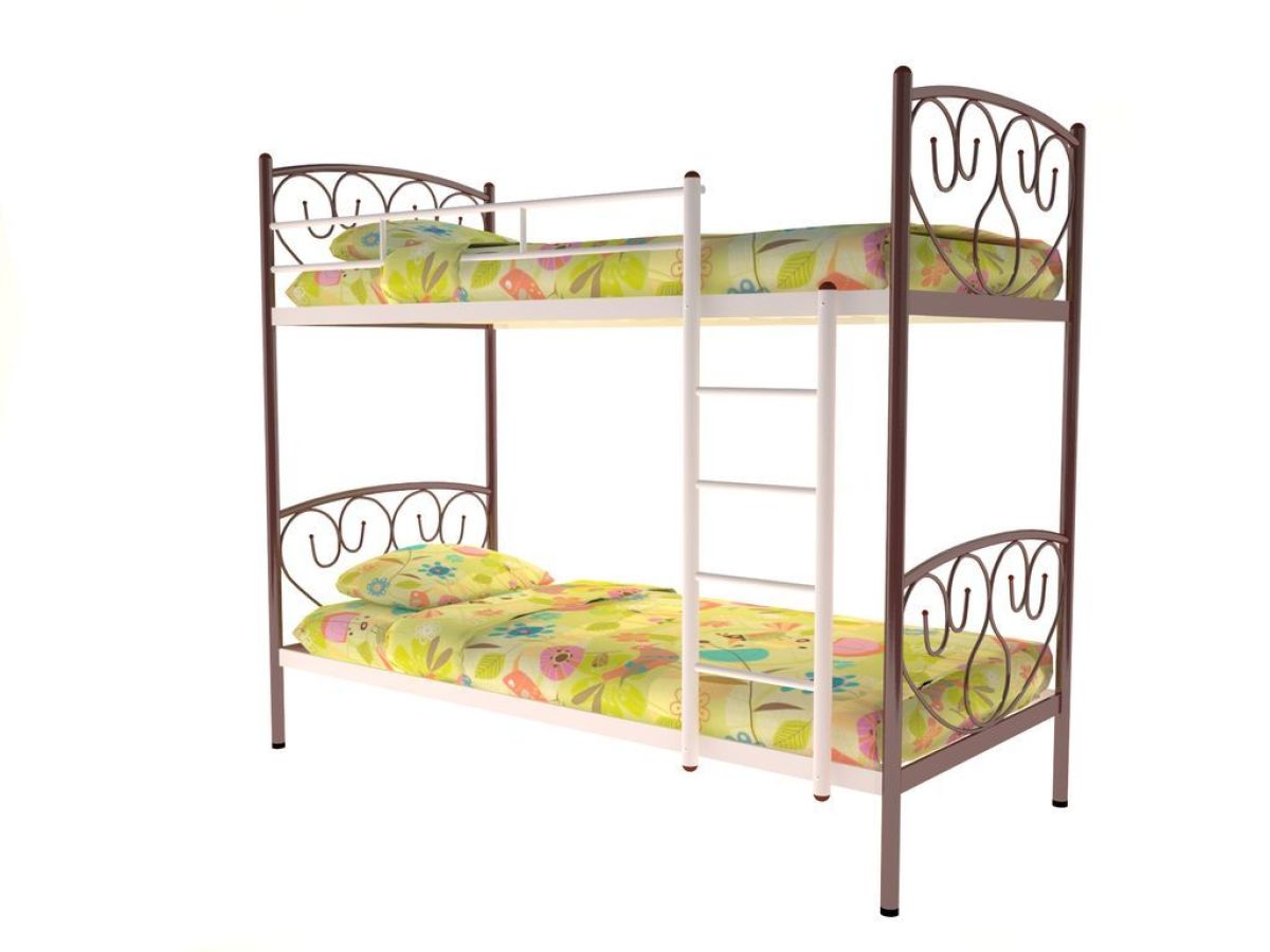 Кровать 2-х ярусная Злата 900*1900 (МилСон) | фото 3