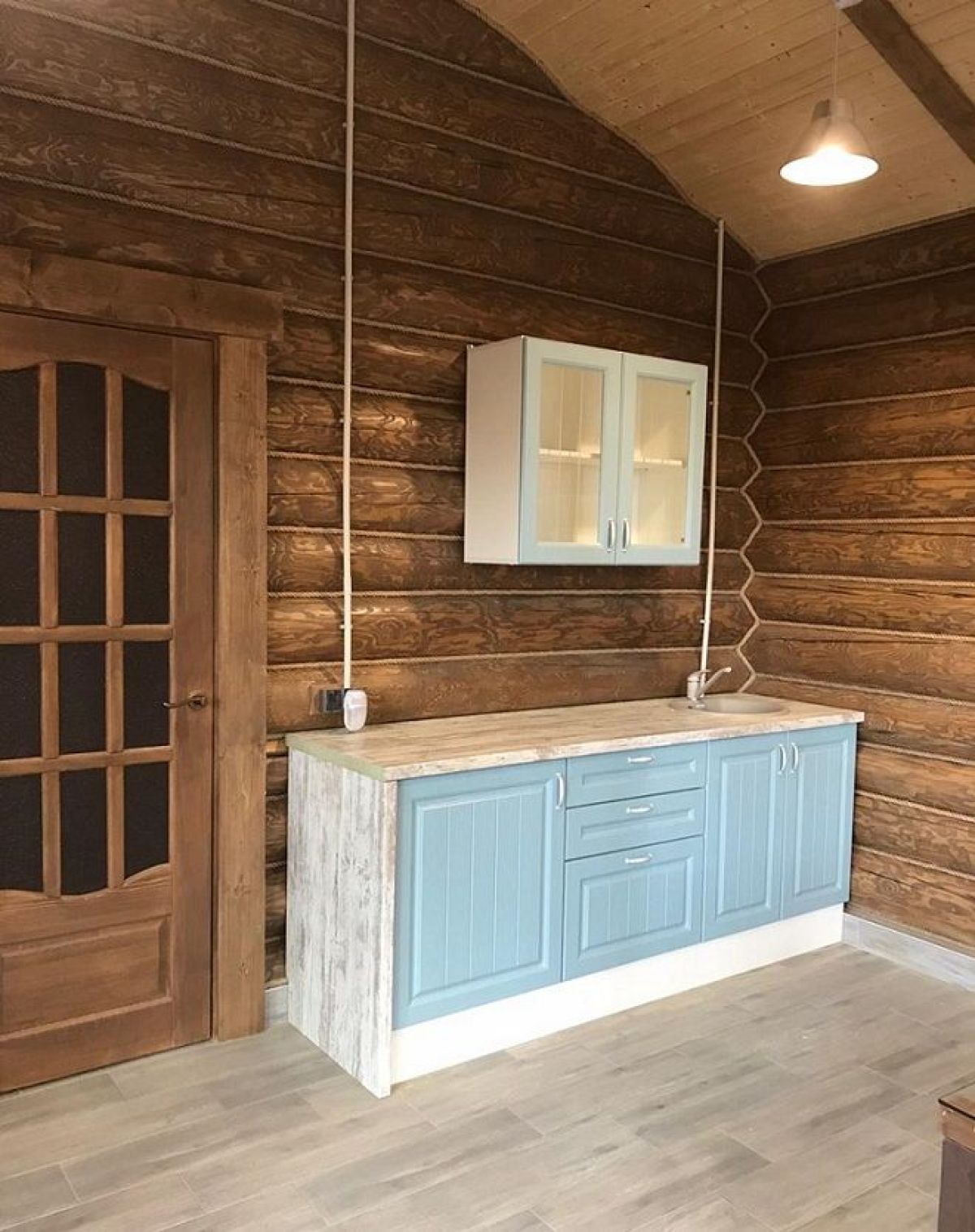 Кухонный гарнитур Принцесса 2400 Мурено (модульный) Горизонт | фото 10