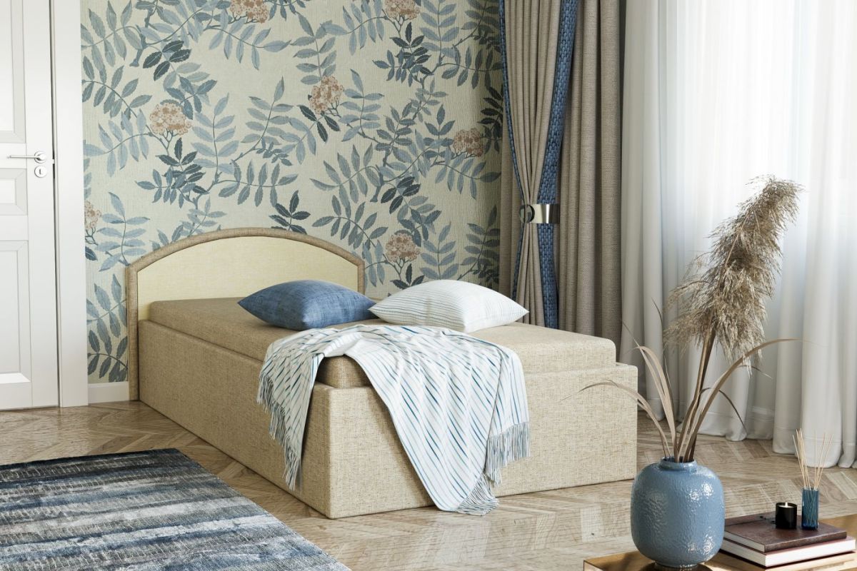 Тахта "Берта" 1400 #1 Модель 062 (Тесла мокко+Тесла милк) | фото 3