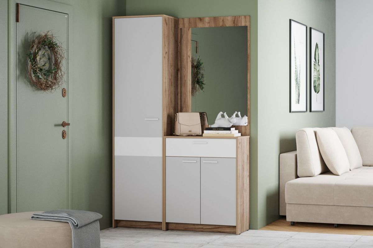 Зеркало НМ 013.39 "Нортон" (Крафт Табачный) | фото 2