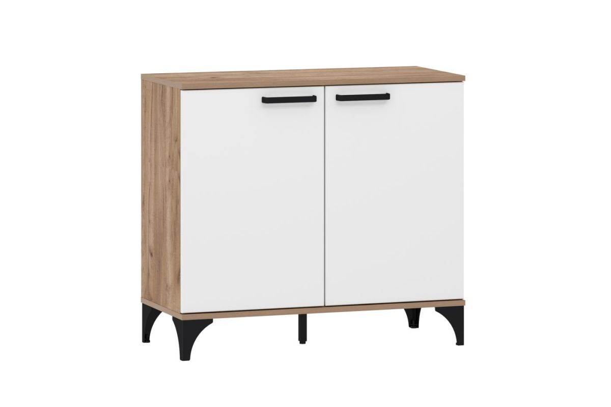 Гостиная "Марсель" (модульная) Меренга/Дуб Крафт Табачный | фото 4