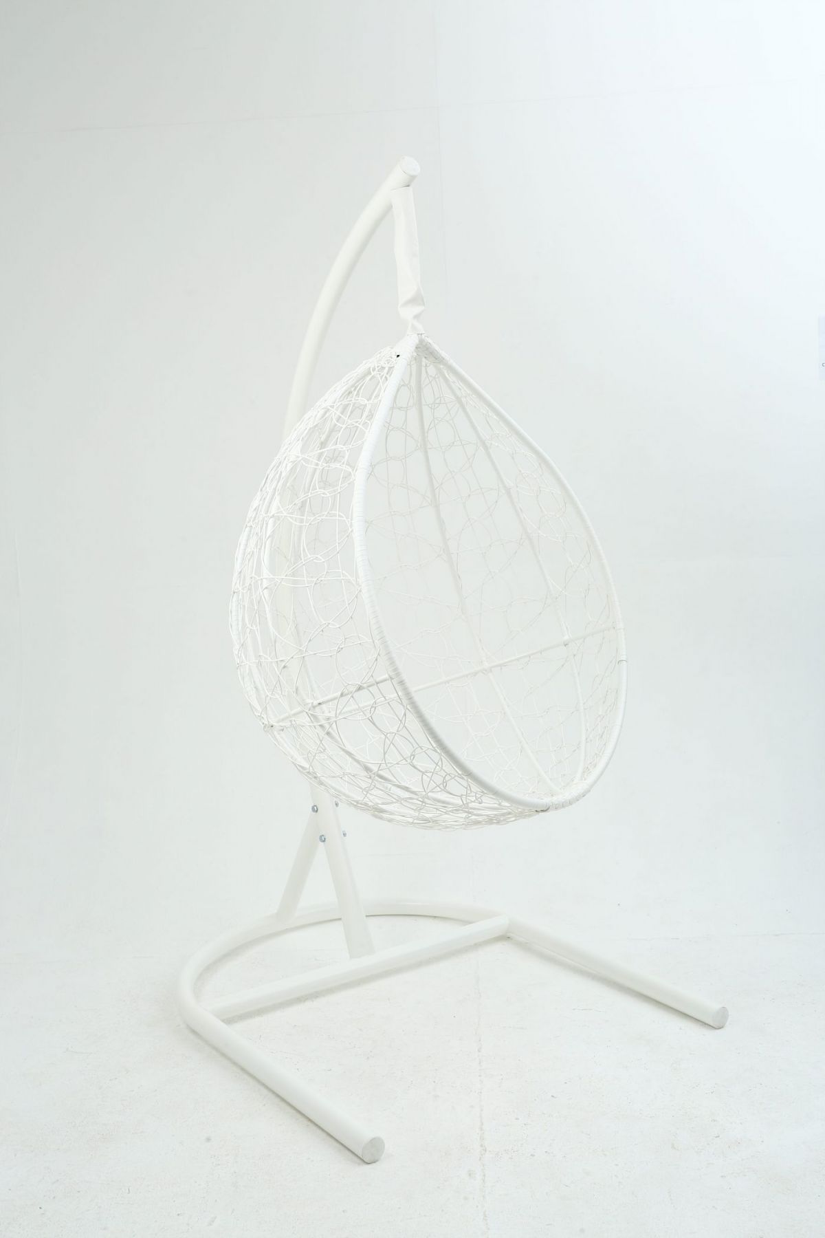 Подвесное кресло-кокон Бароло (белый/белый) | фото 4