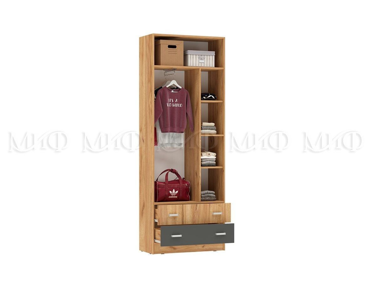 МАРТИНА Детская ЛДСП (модульная) Графит/Дуб крафт | фото 11