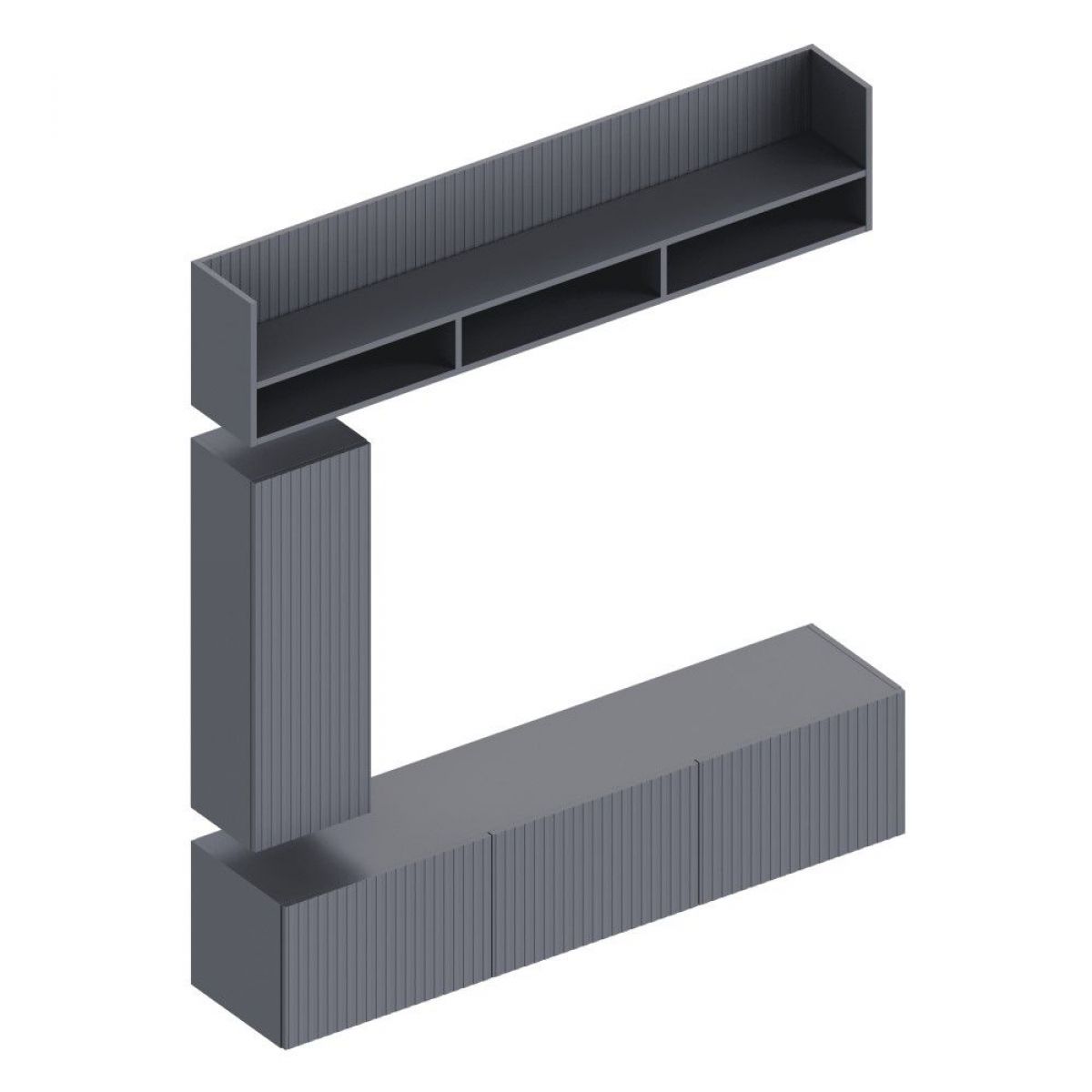 КВИНТА Гостиная 1600 (темно серый) | фото 2