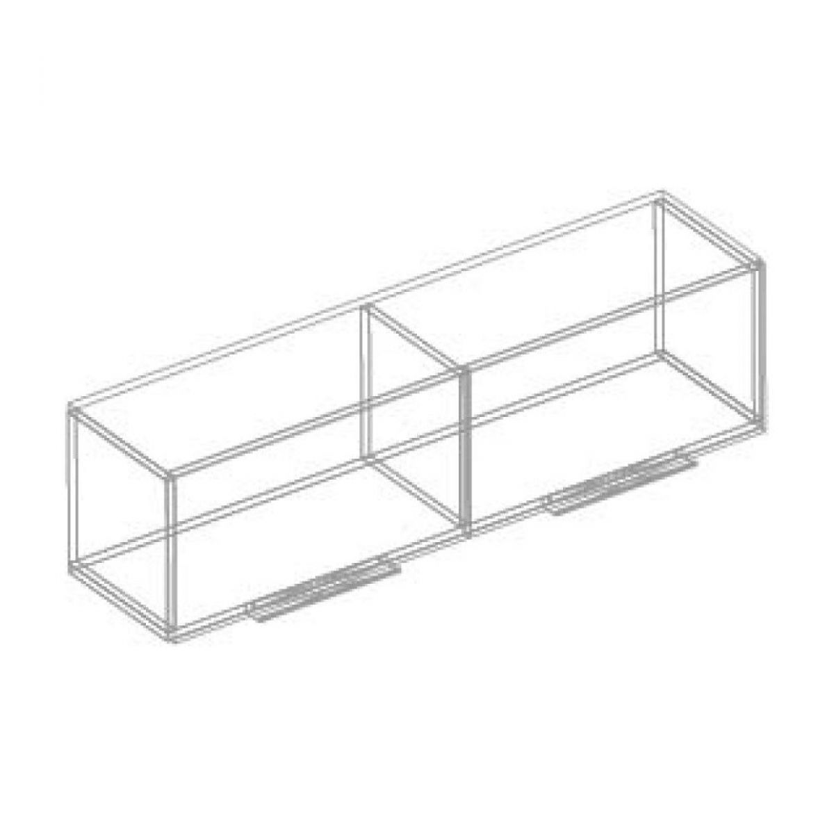 МОНИКА Шкаф настенный 1200 | фото 2