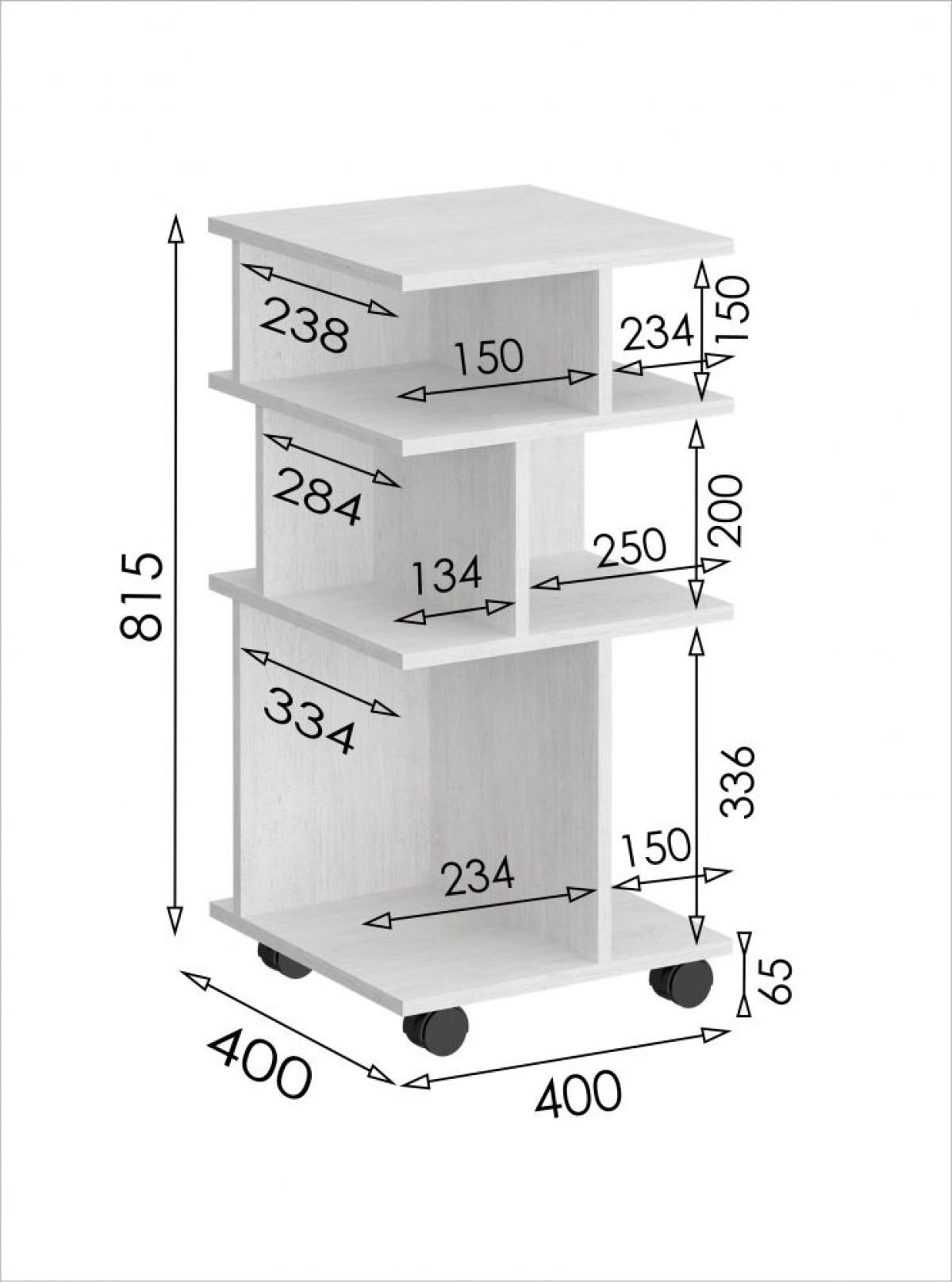 Стеллаж мобильный Вена | фото 3