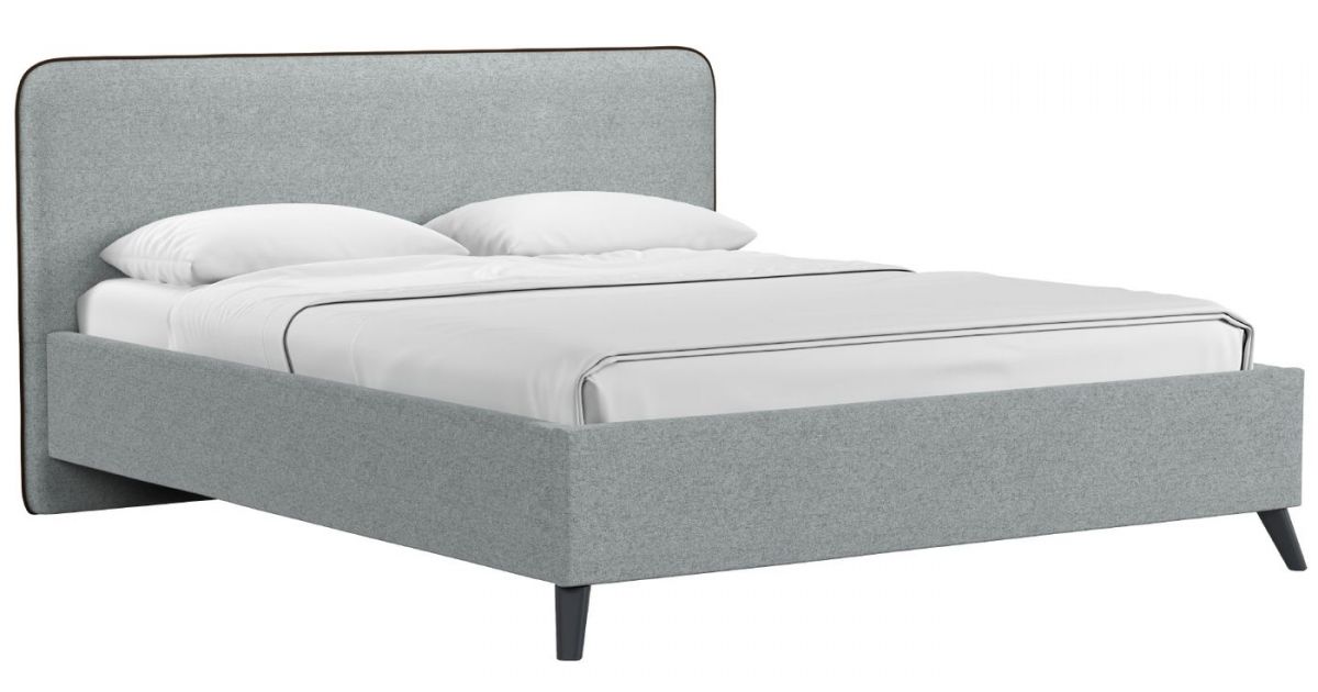 Кровать интерьерная Миа (1600) Купер 03/Кант Лайт 10 | фото 4