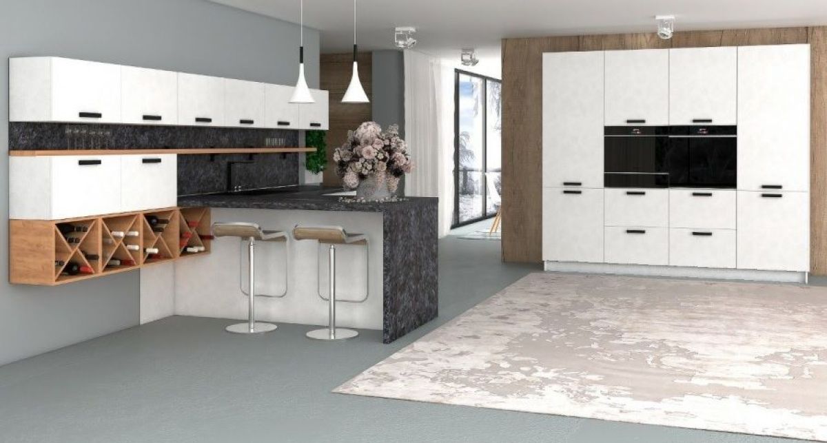 Кухонный гарнитур Фиджи (модульный) Доломит | фото 3