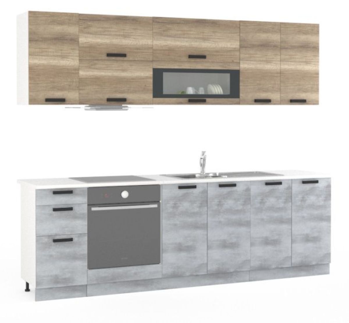 Кухонный гарнитур Фиджи (модульный) Доломит | фото 6