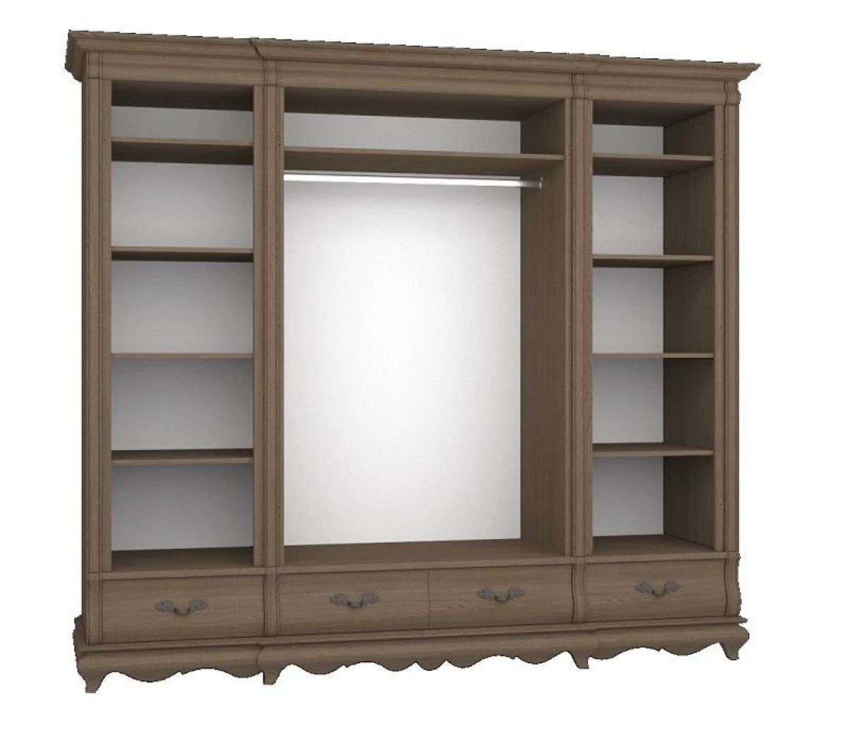 Шкаф для одежды Оскар ММ-216-01/04Б | фото 3