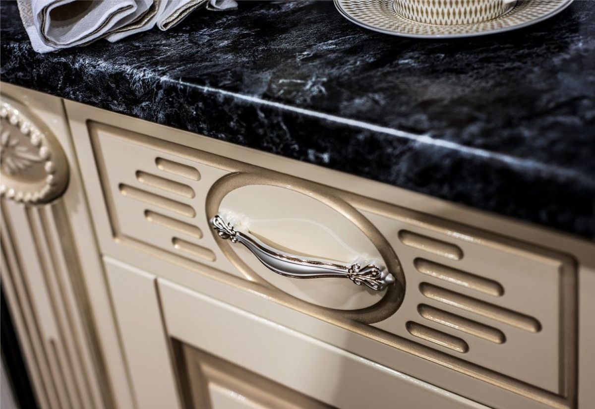 Кухонный гарнитур Верона 3.3 (крем) композиция №1 | фото 4