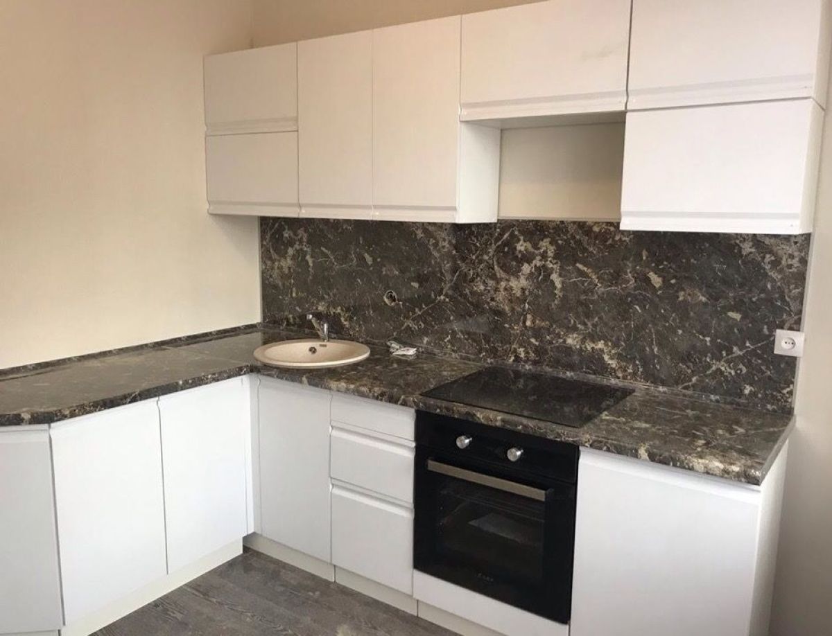 Кухонный гарнитур Бронкс (модульный) Бетон | фото 16