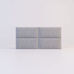 Мягкие панели ПРЯМОУГОЛЬНИКИ 30*60 (4 шт.) для спальни | фото 14