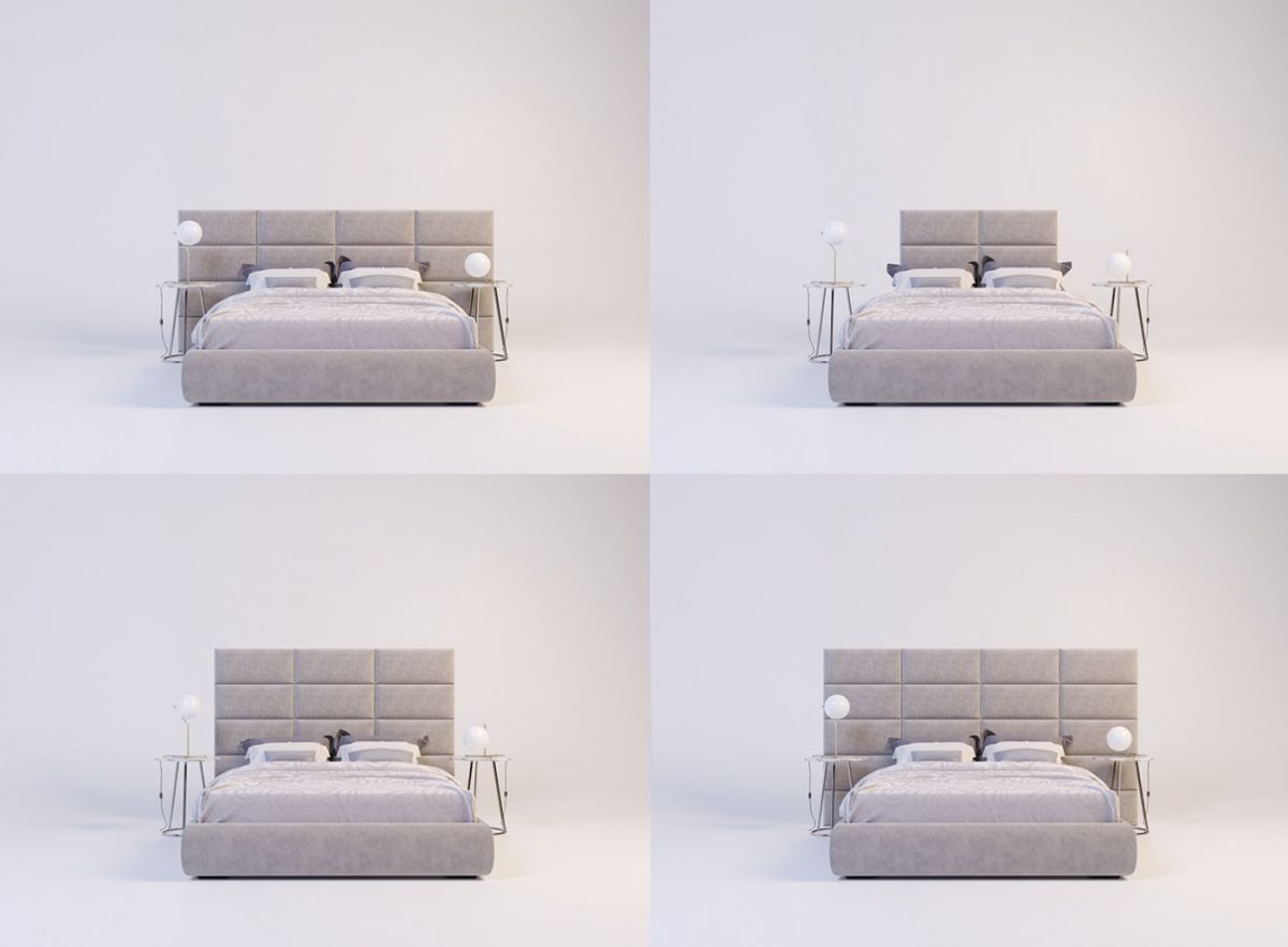 Мягкие панели ПРЯМОУГОЛЬНИКИ 30*60 (4 шт.) для спальни | фото 23