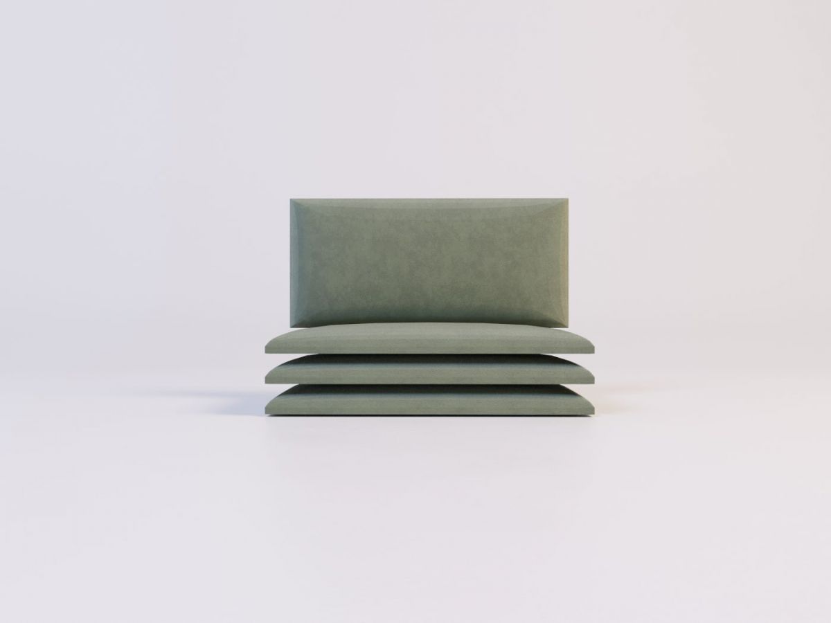 Мягкие панели ПРЯМОУГОЛЬНИКИ 30*60 (4 шт.) для детской | фото 8