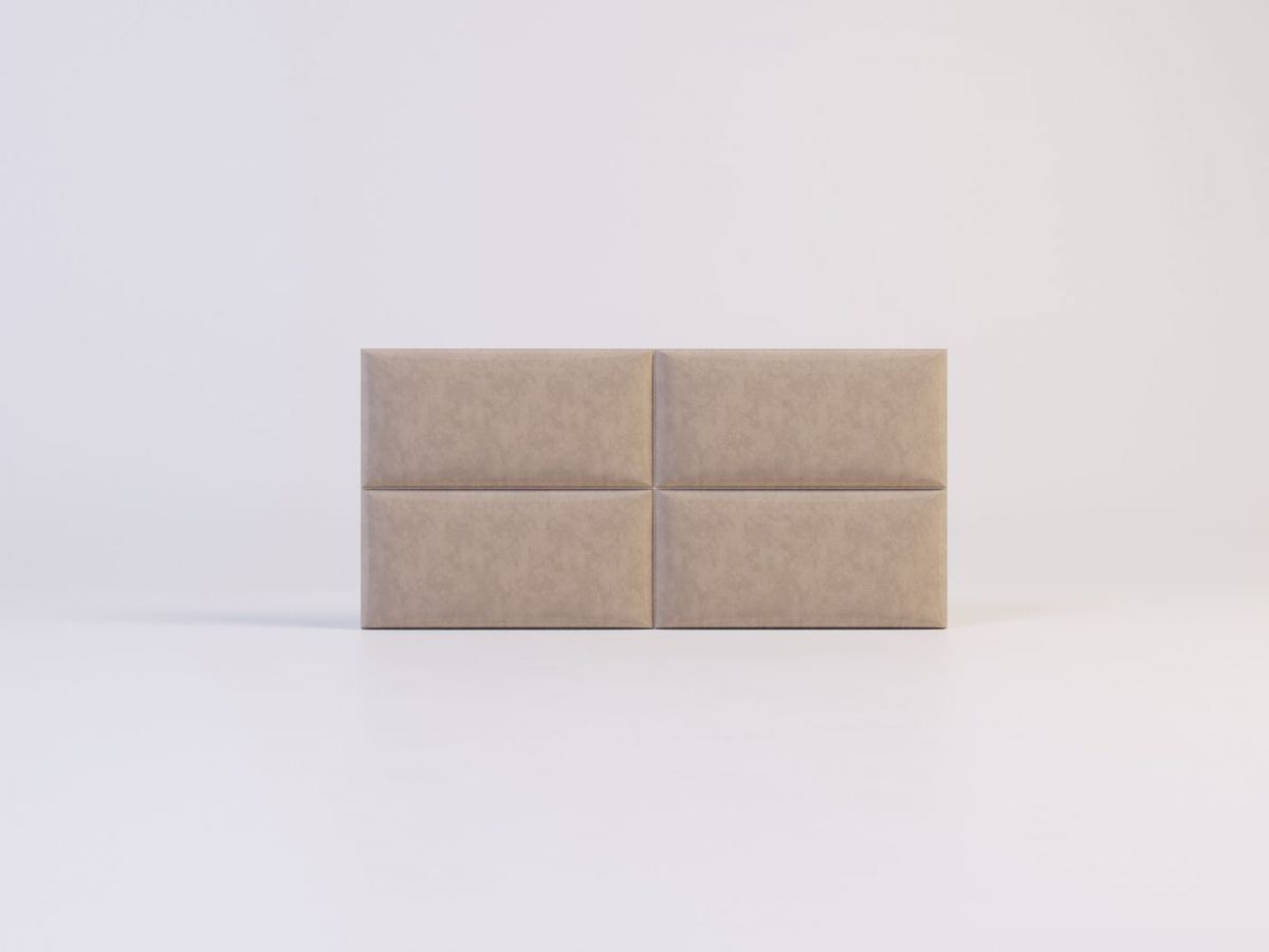 Мягкие панели ПРЯМОУГОЛЬНИКИ 30*60 (4 шт.) для детской | фото 13