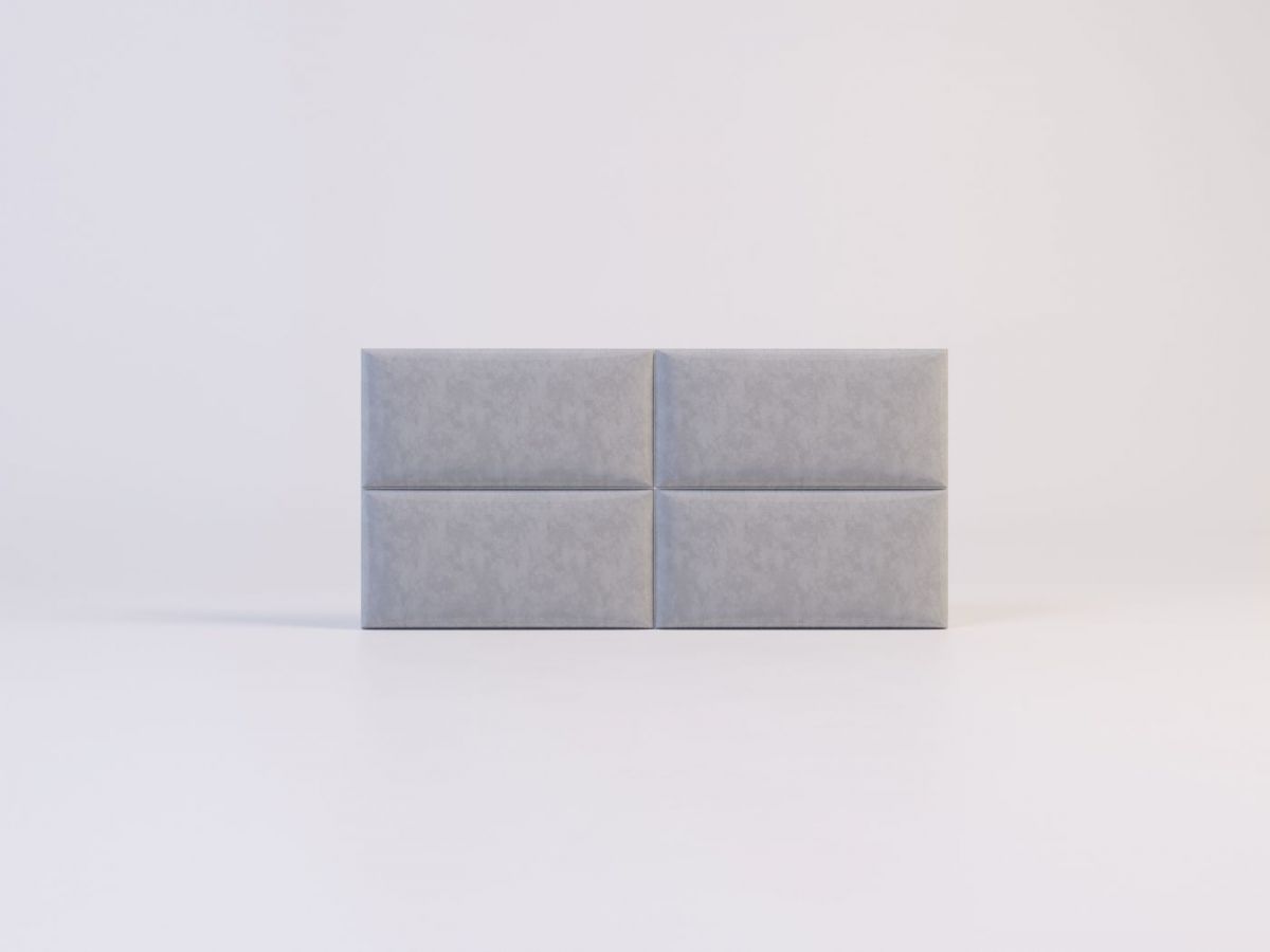 Мягкие панели ПРЯМОУГОЛЬНИКИ 30*60 (4 шт.) для детской | фото 15