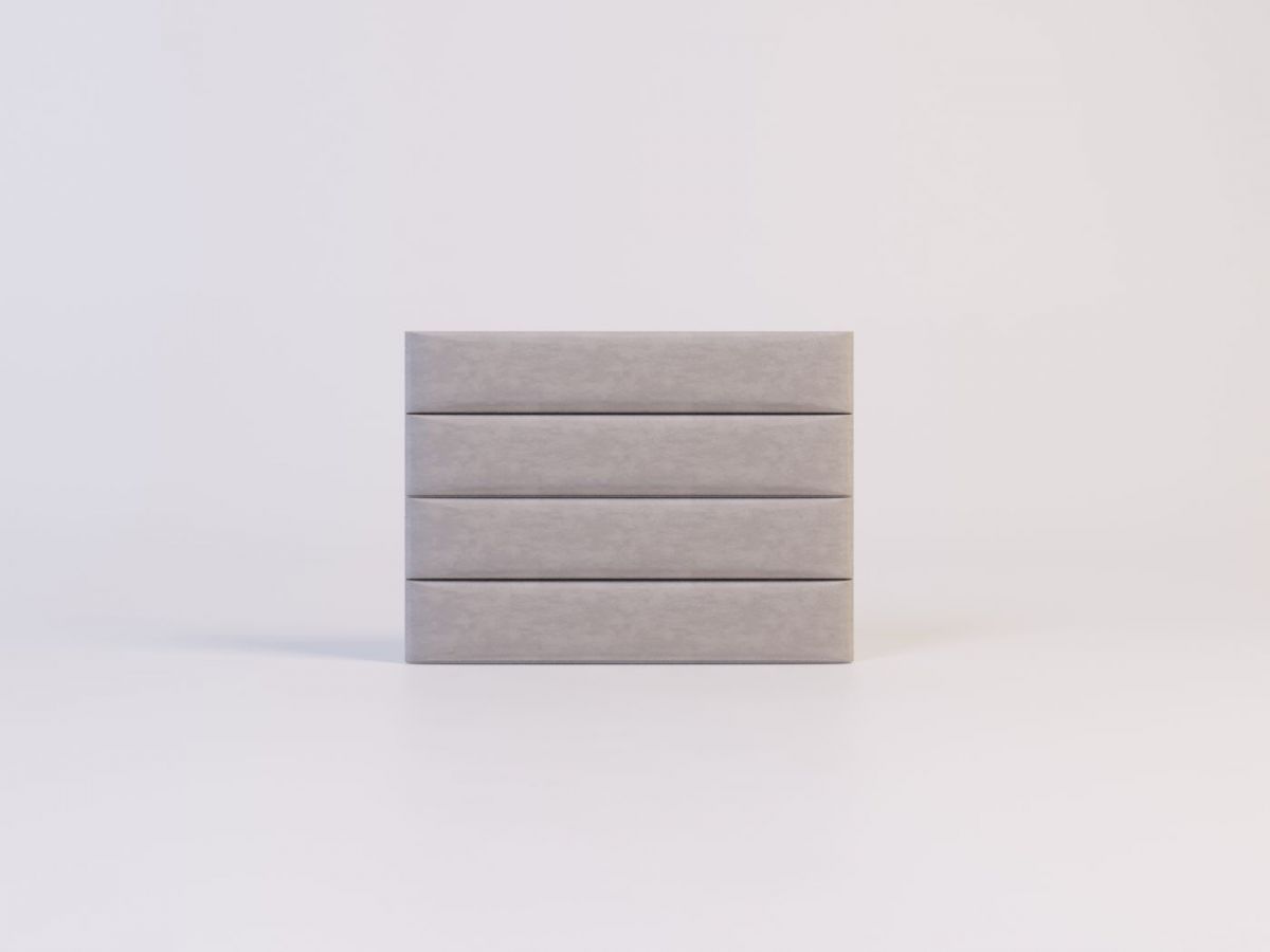 Мягкие панели ПОЛОСЫ ПРЯМЫЕ 15*90 (4 шт.) для гостиной | фото 18