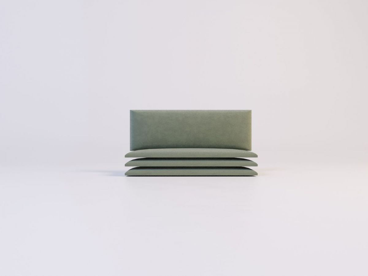 Мягкие панели ПОЛОСЫ ПРЯМЫЕ 30*90 (4 шт.) для спальни | фото 11