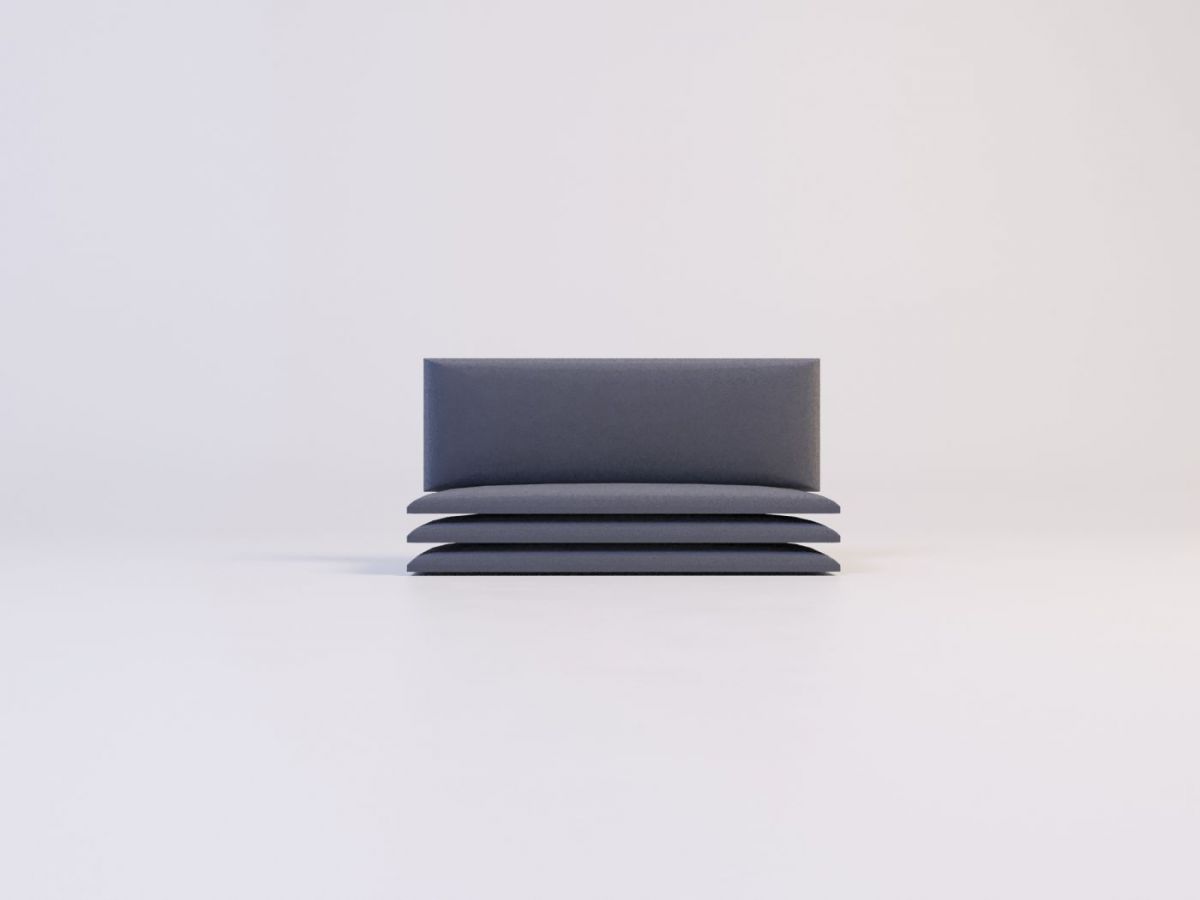 Мягкие панели ПОЛОСЫ ПРЯМЫЕ 30*90 (4 шт.) для гостиной | фото 8