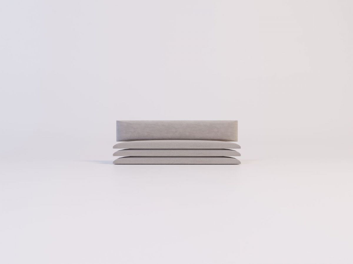 Мягкие панели ПОЛОСЫ ПРЯМЫЕ 30*90 (4 шт.) для гостиной | фото 11