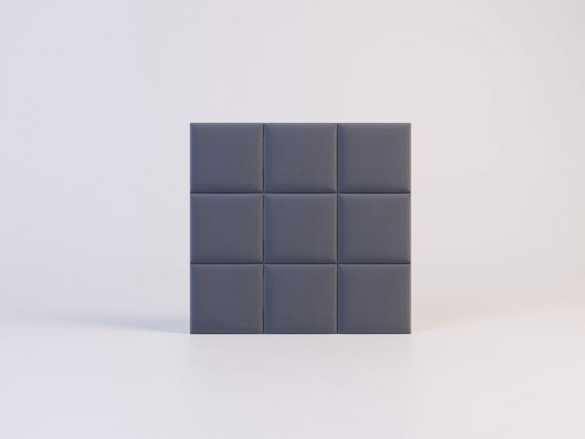 Мягкие панели КВАДРАТЫ 30*30 (9 шт.) для гостиной | фото 9