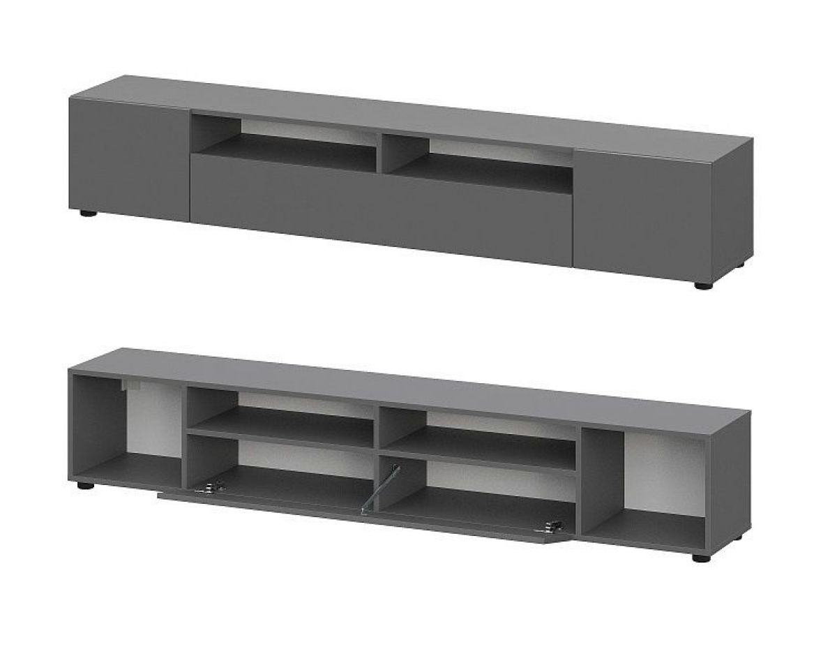 ДЕНВЕР Гостиная (Варианнт-2) Графит серый | фото 2