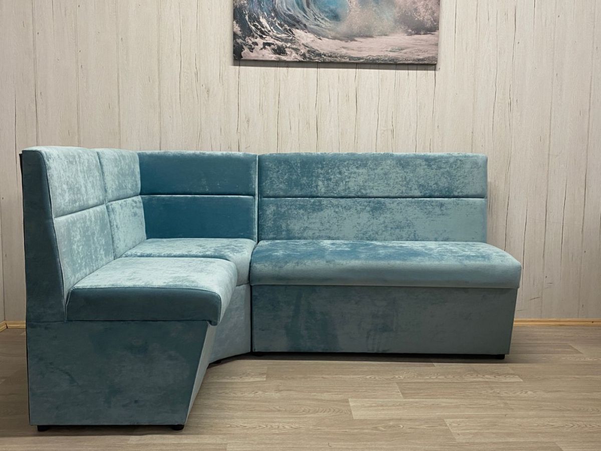 Кухонный уголок УЮТ высокий сектор (ППУ) велюр Candy 17 | фото 4