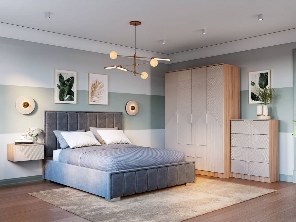 Тумба прикроватная Эмилия ТБ-11 (Дуб смоки/Айриш (MF03)) | фото 5