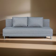 Диван-кровать Комфорт ЛАЙТ без подлокотников (2 подушки) BALTIC GREY | фото 2