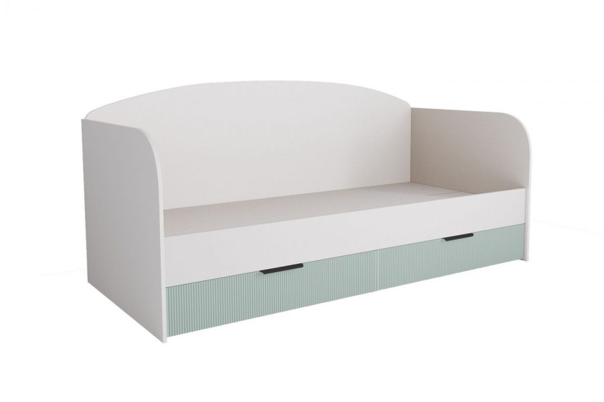 ЛАВИС Детская (модульная) белый/зеленый софт/ручка черная | фото 12