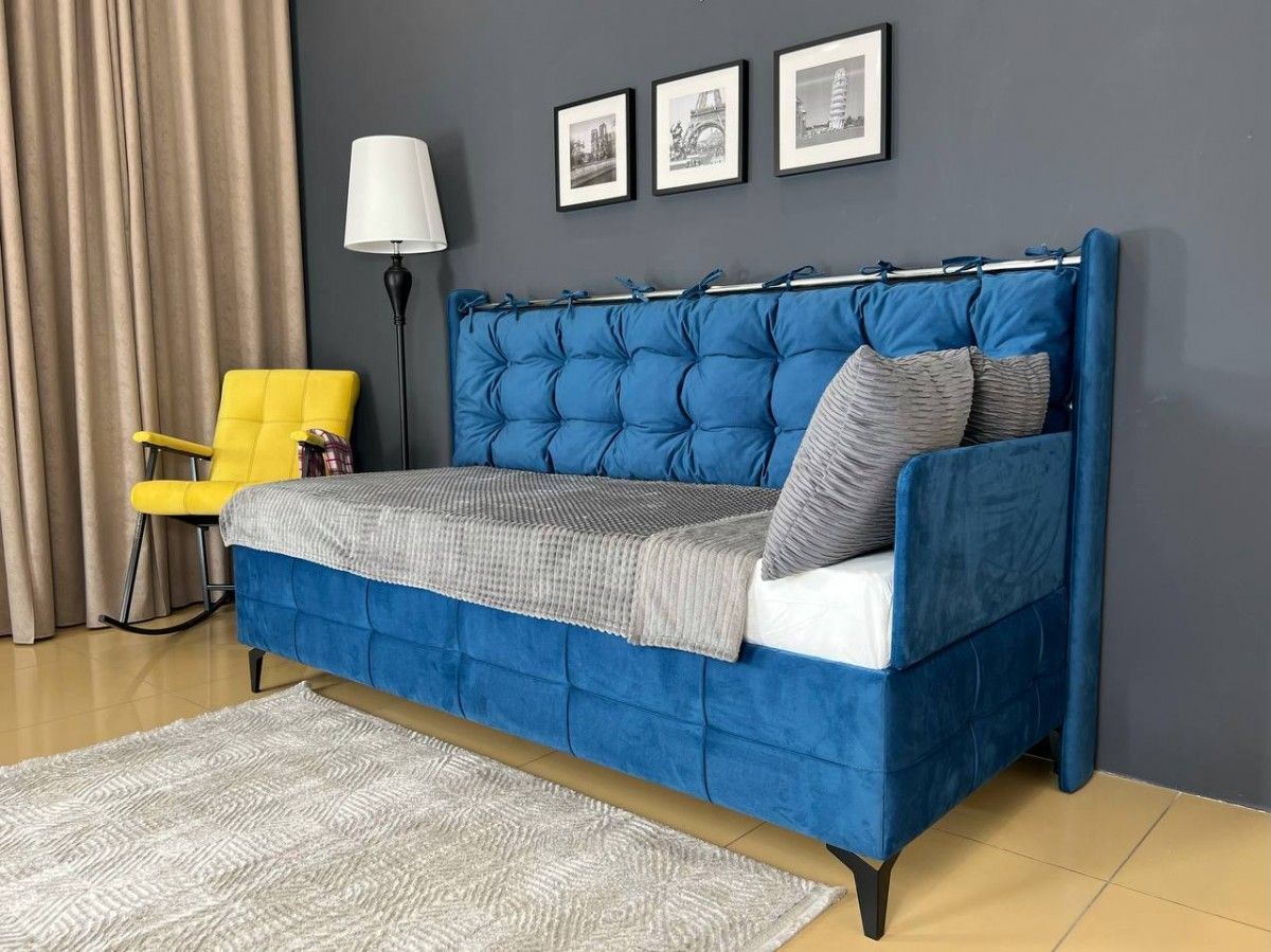 СВЕТЛАНА 3 Кровать линейная (Синий) | фото 2