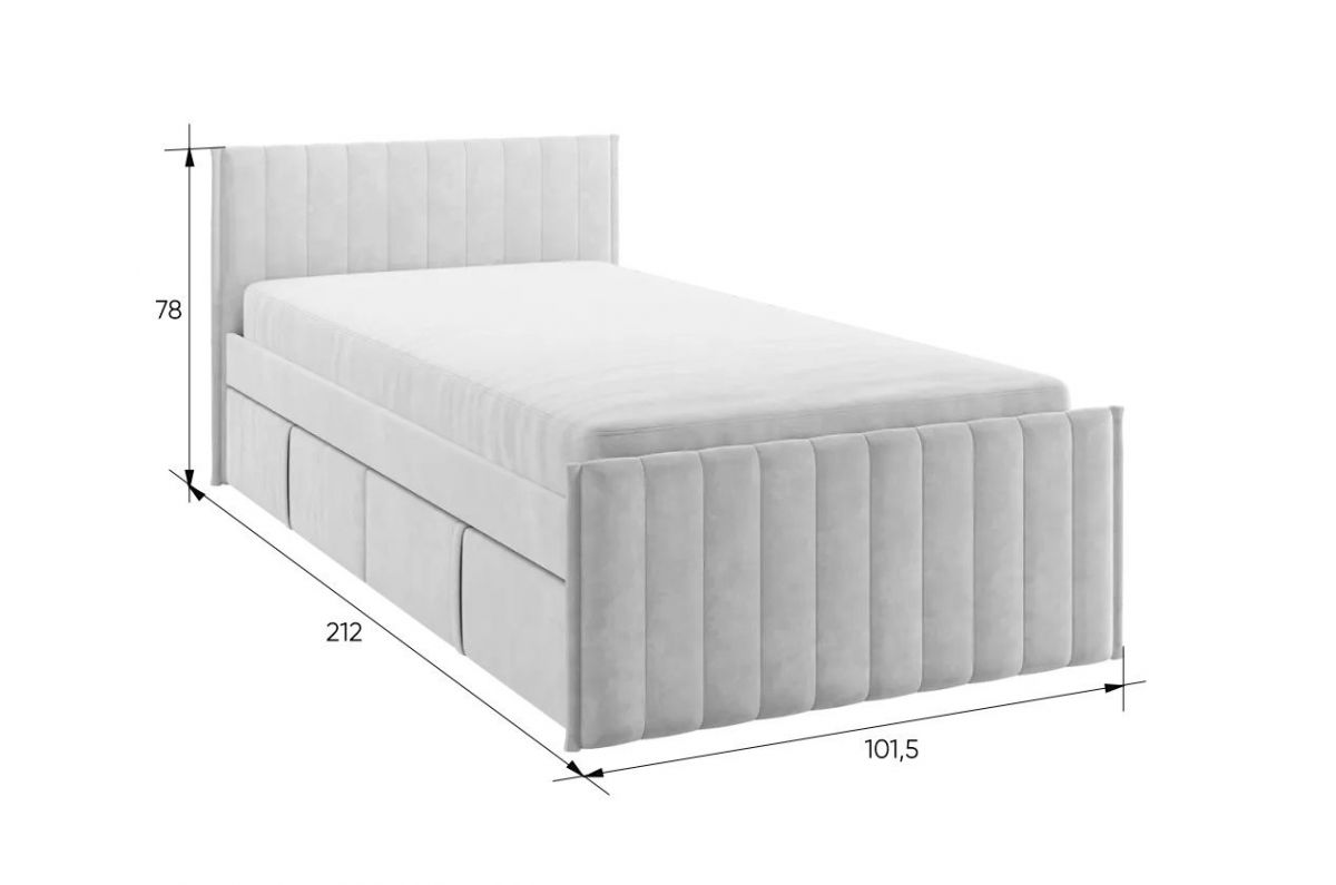 ТВИКС Кровать с ящиками 900 | фото 2