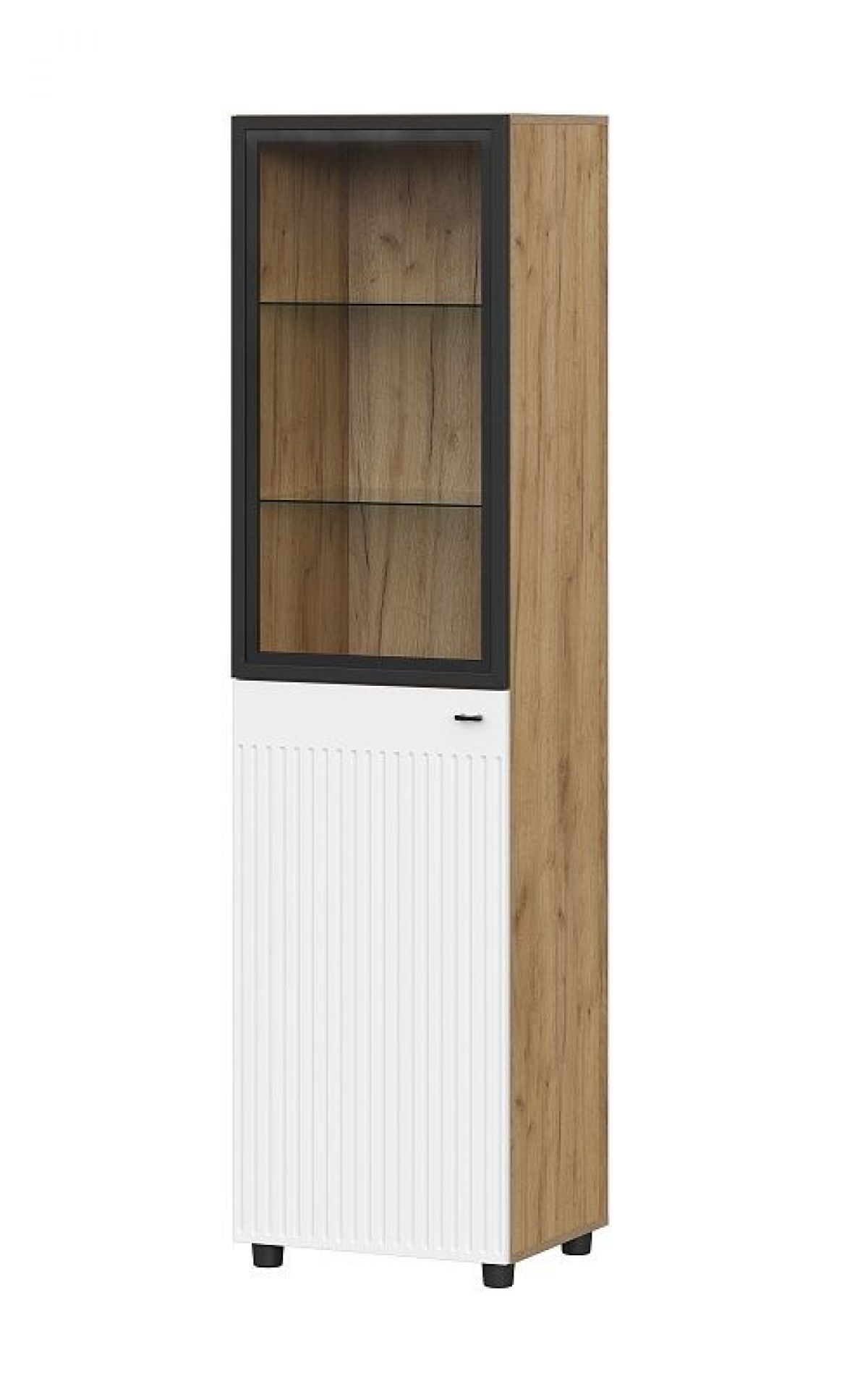 МИЛАН Спальня (Дуб Золотой/Белый матовый) | фото 23