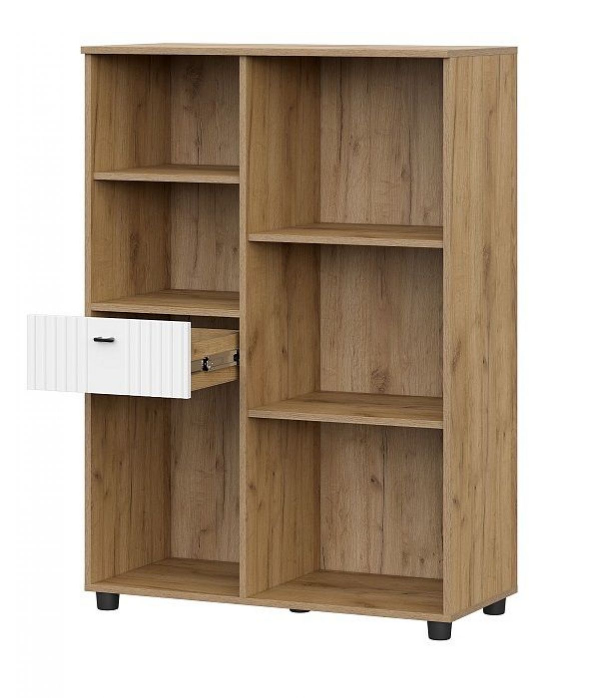 МИЛАН Спальня (Дуб Золотой/Белый матовый) | фото 28