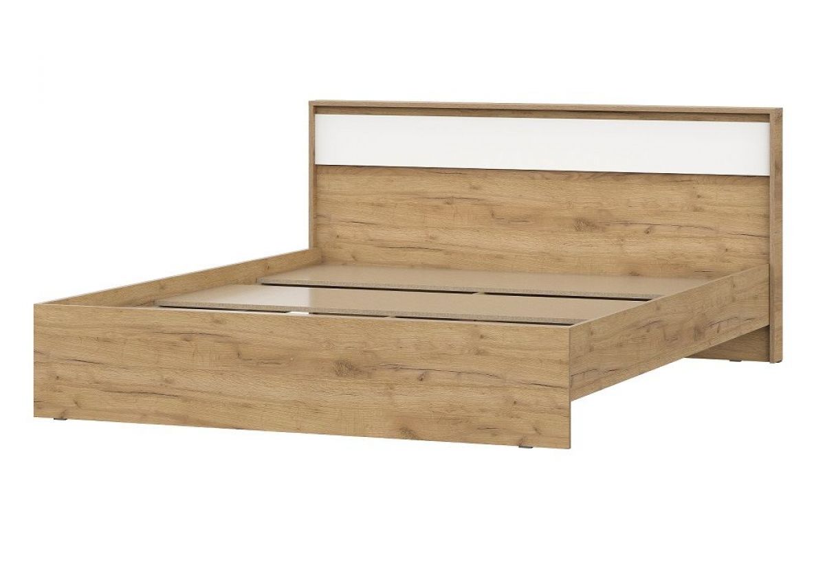 НЕКСТ 1 Спальный гарнитур (модульный) Дуб Золотой/Белый | фото 4