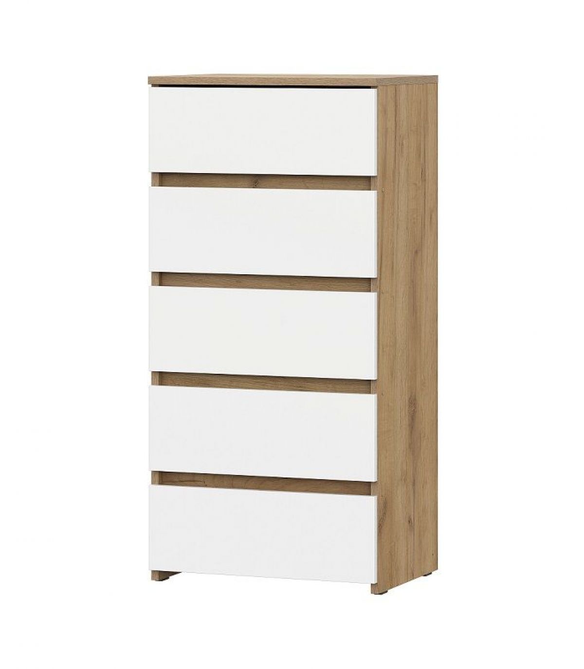 НЕКСТ 1 Спальный гарнитур (модульный) Дуб Золотой/Белый | фото 10