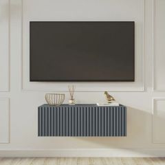 Тумба подвесная под ТВ LINES MTV3-MA 900 Темно-серый (Графит-M 10.1.25) | фото 8