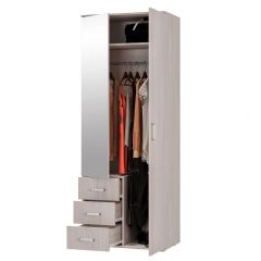 Шкаф 2-х створчатый Белла (Ясень белый) | фото 3