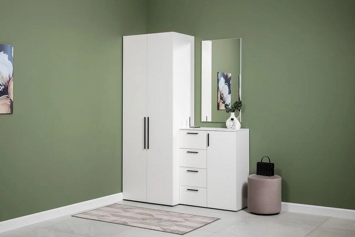 ЭЙР прихожая (модульная) Белый Шагрень | фото 3